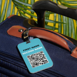 Personalisierter Gepäckträger Gepäckanhänger