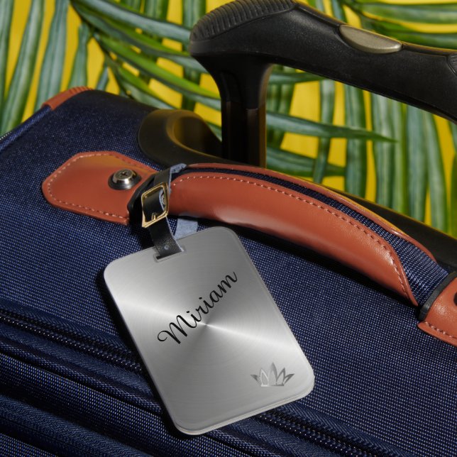 Personalisierter Gepäckträger Gepäckanhänger (Vorderseite Insitu 1)