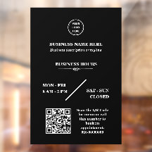 Personalisierter Geschäftslogo-Store Öffnungszeite