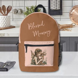 Personalisierter gesegneter Mommy Diaper-Beutel Bedruckter Rucksack
