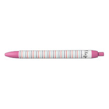Personalisierter gestreifter Stift