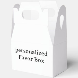 personalisierter Giebel 5x3x6,5 Geschenkschachtel