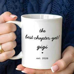 Personalisierter Gigi-Becher Bestes Kapitel bisher Kaffeetasse