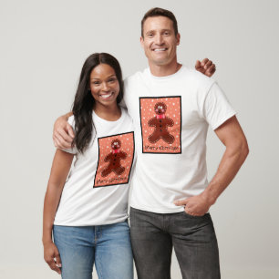 Personalisierter Gingerbrot-Mann T-Shirt