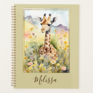 Personalisierter Giraffenplaner Planer