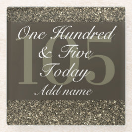 Personalisierter glamouröser Untersetzer 105.