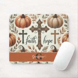 Personalisierter Glaube und Hoffnung Christliches  Mousepad