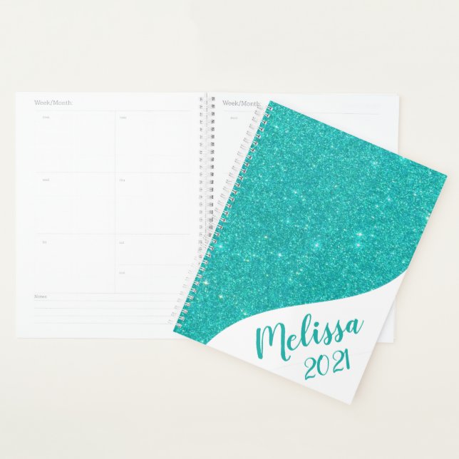 Personalisierter Glitter Planer (Anzeige)