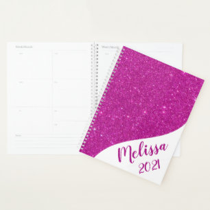 Personalisierter Glitter Planer