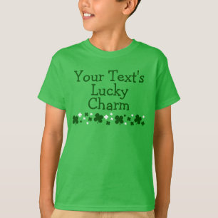 Personalisierter glücklichen der Charme-St Patrick T-Shirt