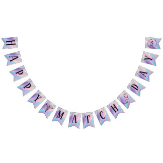 Personalisierter glücklicher Match Day 2025 Doktor Wimpelkette