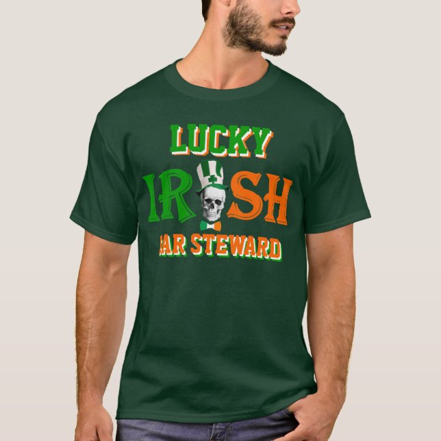 Personalisierter Glückstag T-Shirt (Vorderseite)