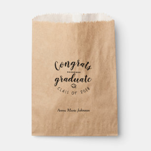 Personalisierter Glückwunsch-graduierte Geschenktütchen