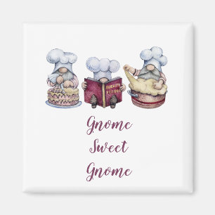 Personalisierter Gnom Süßer Gnom Back-Gnome Magnet