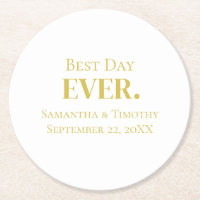 Personalisierter Gold Best Day