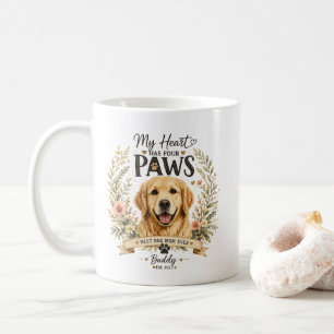 Personalisierter Golden Retriever Hundemama-Becher Kaffeetasse