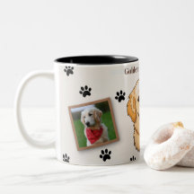 Personalisierter Golden Retriever Mom-Becher - Ind