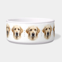 Personalisierter Golden Retriever Wasserfarbe Kera