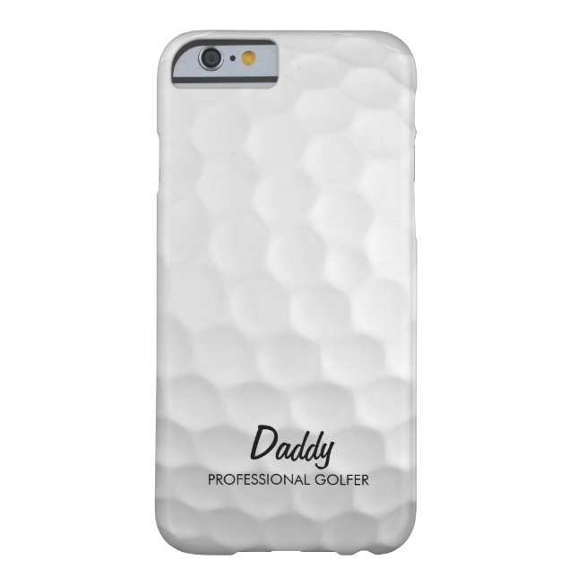 Personalisierter Golf-Ball Case-Mate iPhone Hülle (Rückseite)