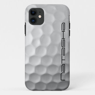 Personalisierter Golf Ball Dimples Textur Muster Case-Mate iPhone Hülle