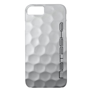 Personalisierter Golf Ball Dimples Textur Muster iPhone 8/7 Hülle