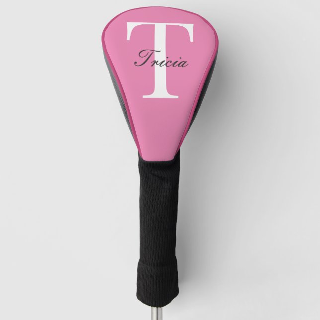 Personalisierter Golf Head Cover Headcover (Vorderseite)