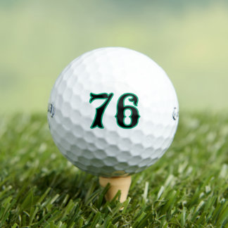 Personalisierter Golf - Kundenspezifische Nummer L Golfball