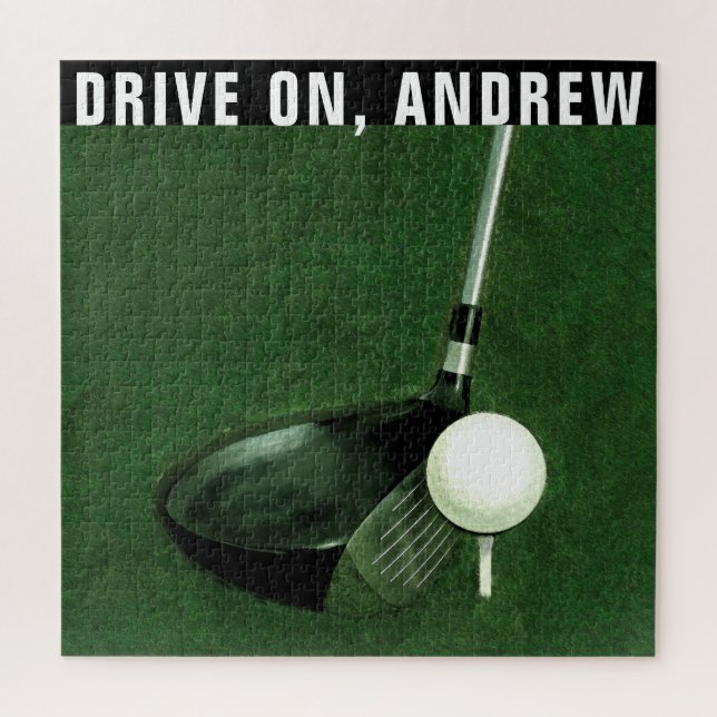 Personalisierter Golf Puzzle (Vertikal)