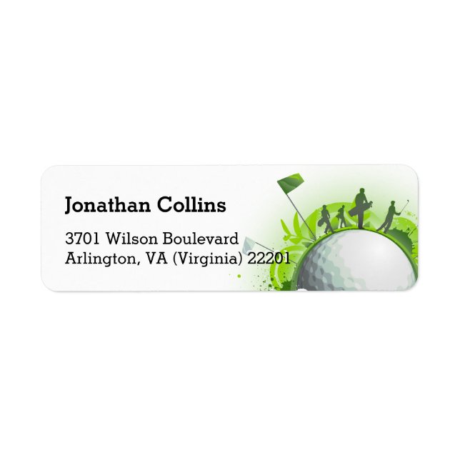Personalisierter Golf | Sport (Vorne)