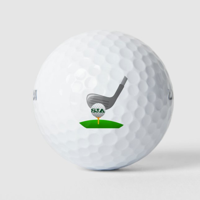 Personalisierter Golfball (Vorderseite)