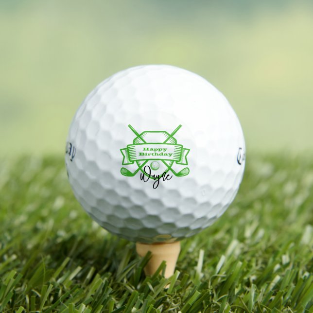 Personalisierter Golfball - Individuelle Name Gebu (Insitu T-Shirt)