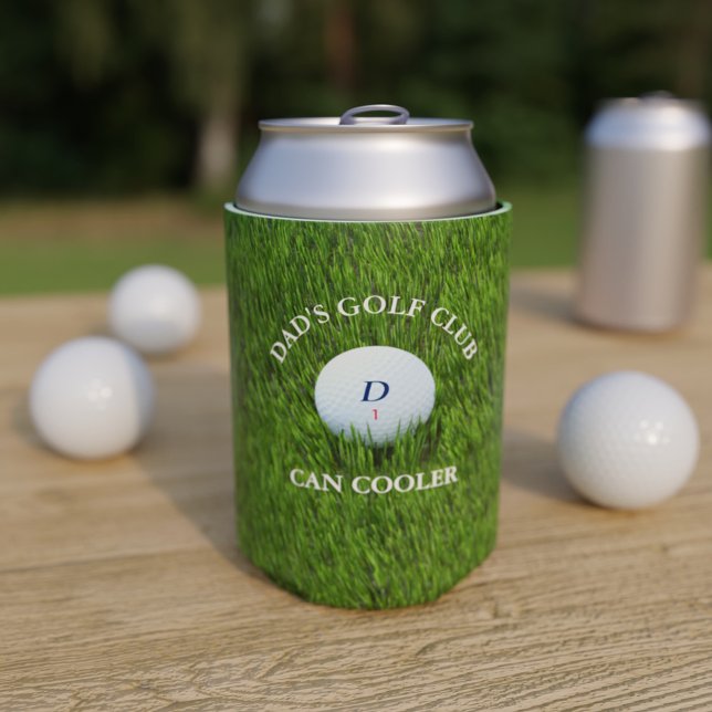 Personalisierter Golfclub Green Can Cooler Dosenkühler (Von Creator hochgeladen)