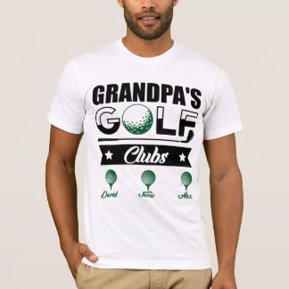 Personalisierter Golfclub von Opa T-Shirt