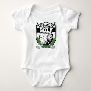 Personalisierter Golfer Player Pro Golf Country Cl Baby Strampler
