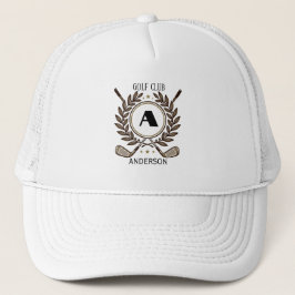 Personalisierter Golfschläger-Name Custom Trucker Truckerkappe