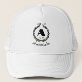 Personalisierter Golfschläger-Name Custom Trucker Truckerkappe