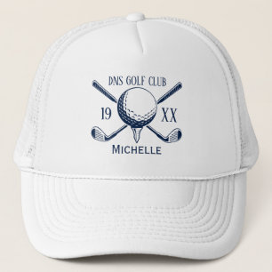 Personalisierter Golfschlägername Klassisch Truckerkappe