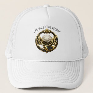 Personalisierter Golfschlägername Klassisch Truckerkappe