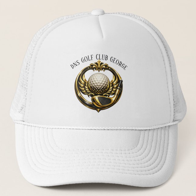 Personalisierter Golfschlägername Klassisch Truckerkappe (Vorderseite)