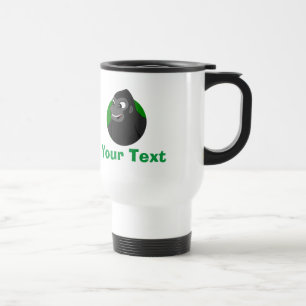 Personalisierter Gorilla Cartoon Reisebecher