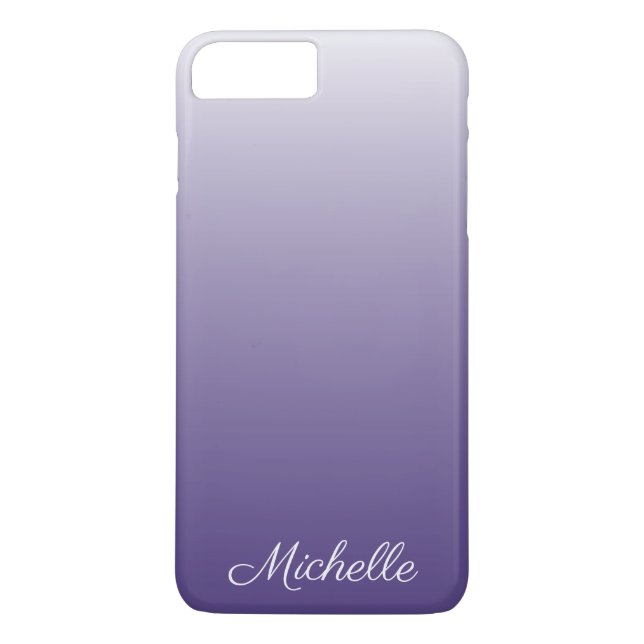 Personalisierter Gradient ombre Ultra Violet Case-Mate iPhone Hülle (Rückseite)