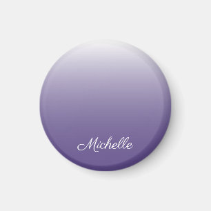 Personalisierter Gradient ombre Ultra Violet Magnet