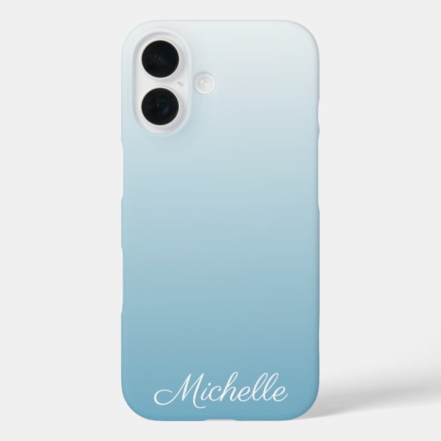 Personalisierter Gradientengel Case-Mate iPhone Hülle (Rückseite)