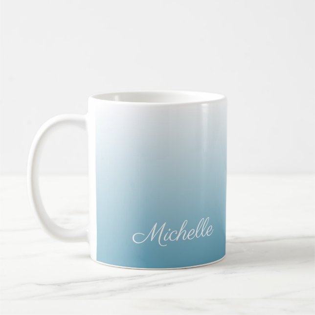 Personalisierter Gradientengel Kaffeetasse (Links)