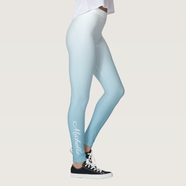 Personalisierter Gradientengel Leggings (Rechts)