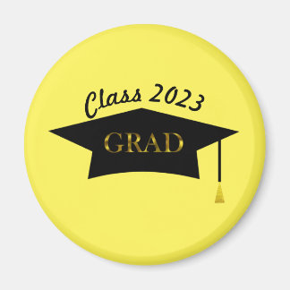 Personalisierter Grand Hat & Custom Text Class 202 Magnet