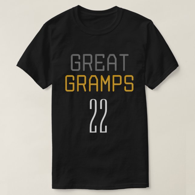 Personalisierter Great Gramps T - Shirt (Design vorne)