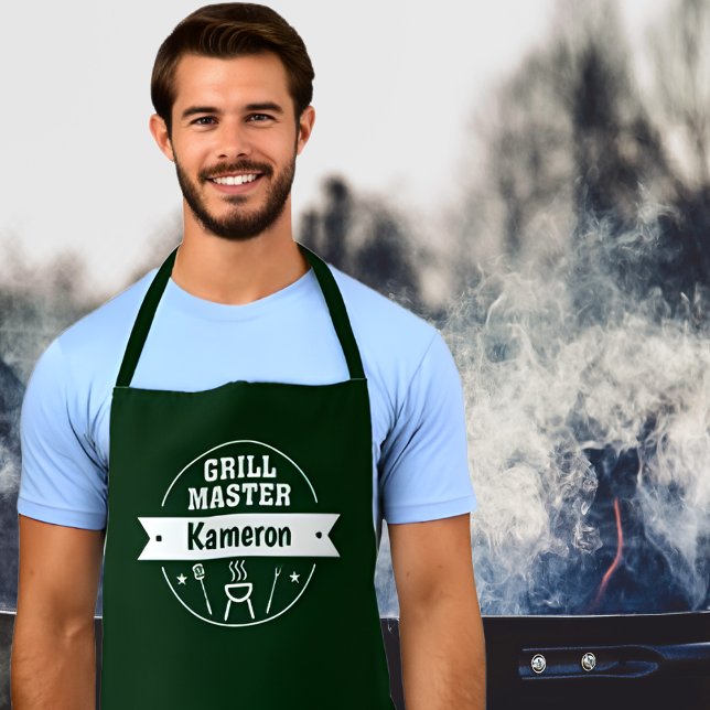 Personalisierter Grillmeister Schürze (Von Creator hochgeladen)