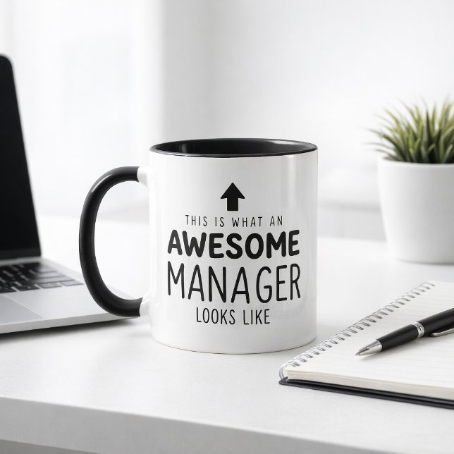 Personalisierter großartiger Manager Tasse (Von Creator hochgeladen)