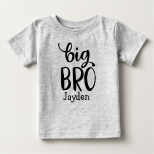 Personalisierter großer Bro T - Shirt-großer Baby T-shirt